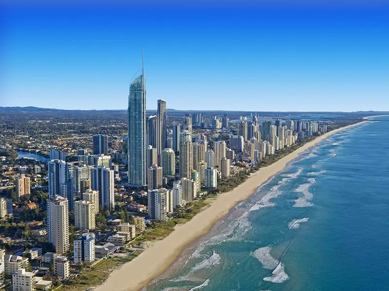 q1 building gold coast Brisbane and Gold Coast Airport Transfers Accent Limousines